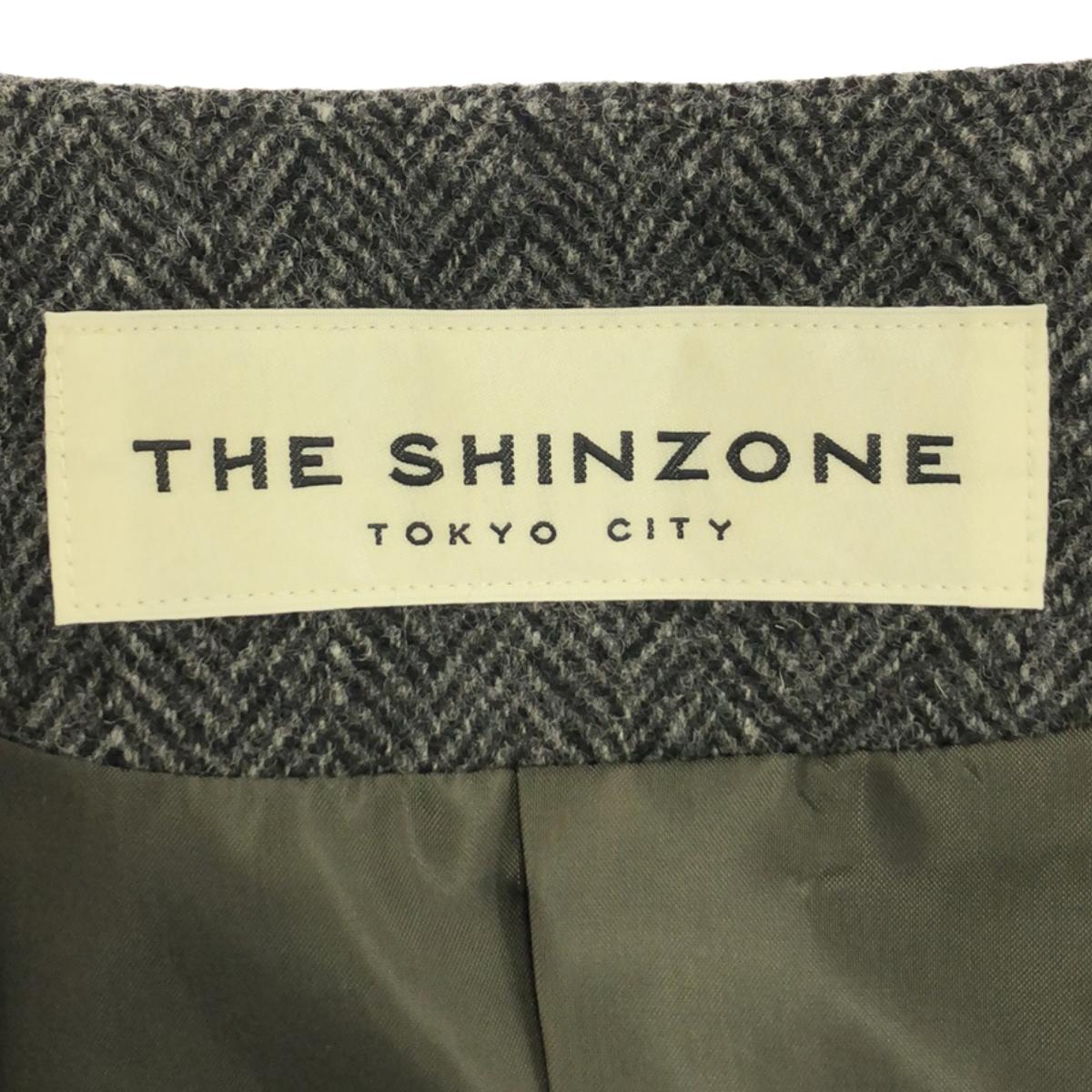 Shinzone / 신존 | 2023AW | HERRINGBONE GILET 울 베스트 | 34 | 여성