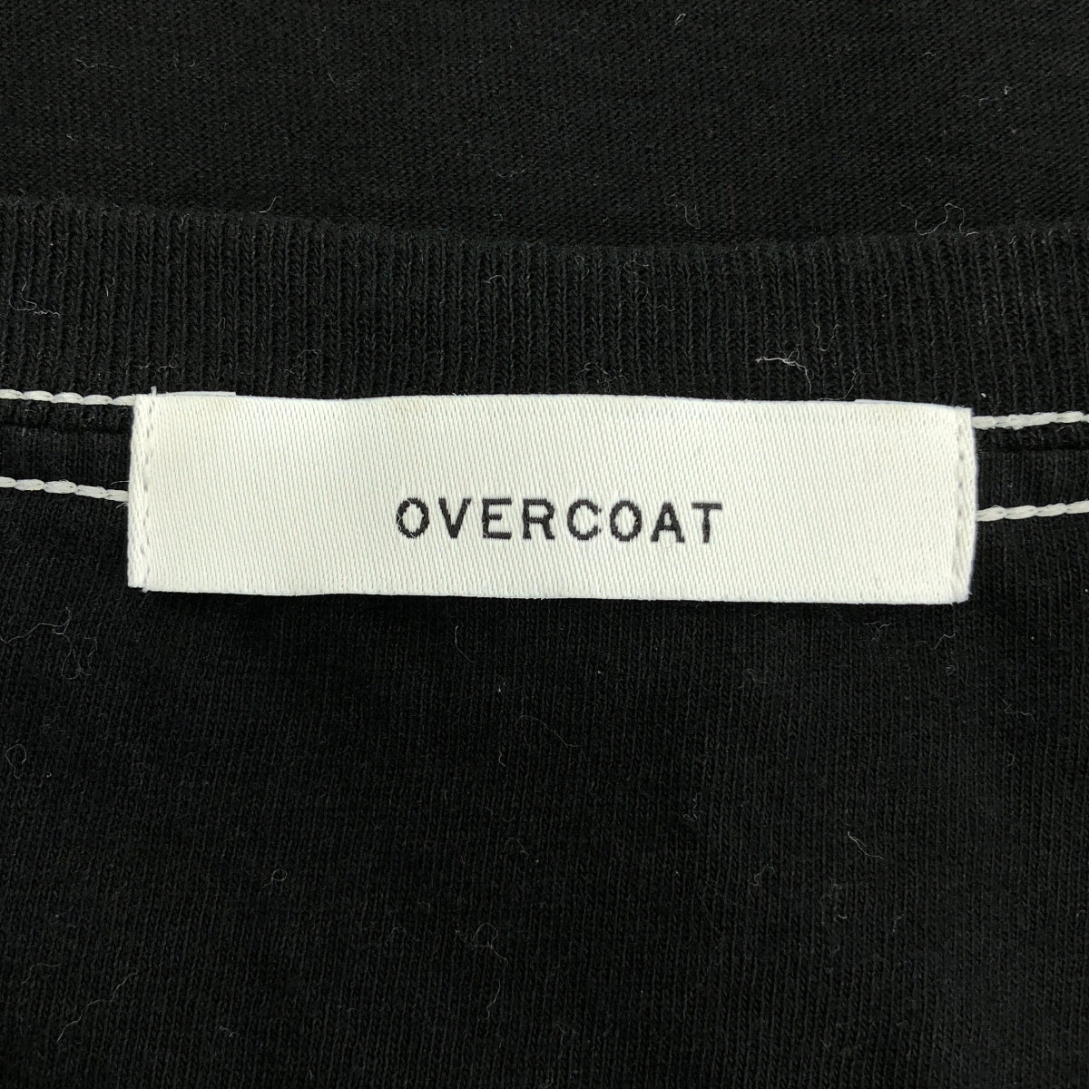 OVERCOAT / オーバーコート | コットン RICHARD KERN プリント Tシャツ | L | ブラック | メンズ