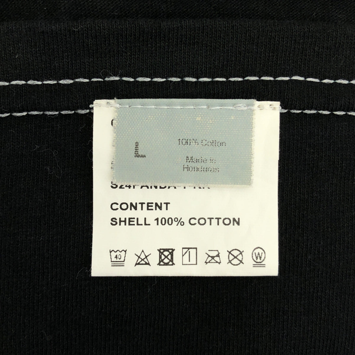 OVERCOAT / オーバーコート | コットン RICHARD KERN プリント Tシャツ | L | ブラック | メンズ