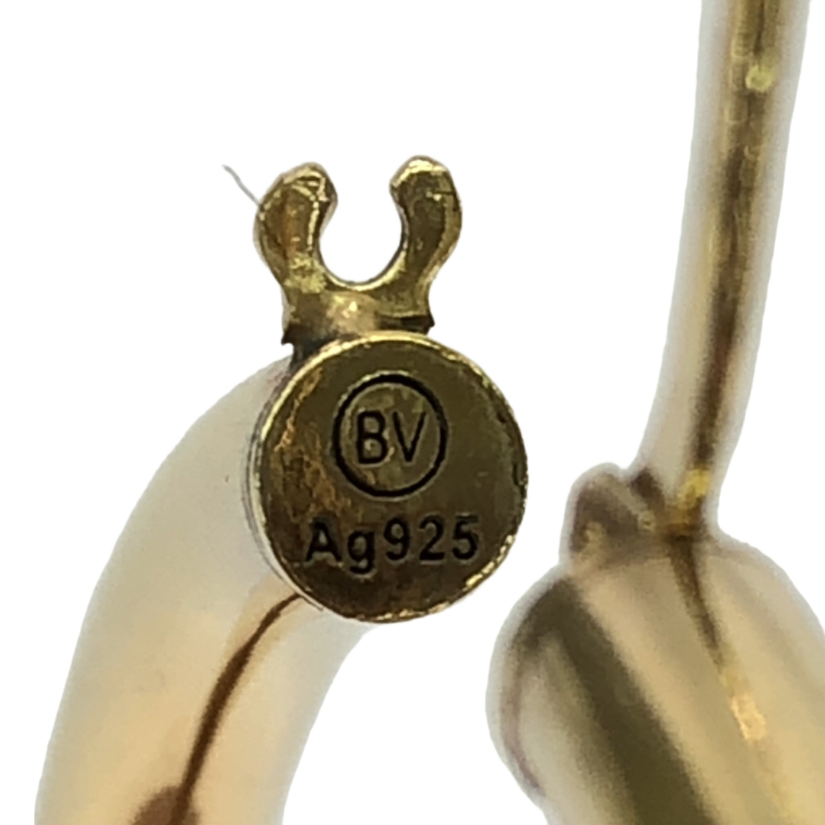 【美品】  BOTTEGA VENETA / ボッテガヴェネタ | 2ペア フープ イヤリング ピアス | ゴールド | レディース