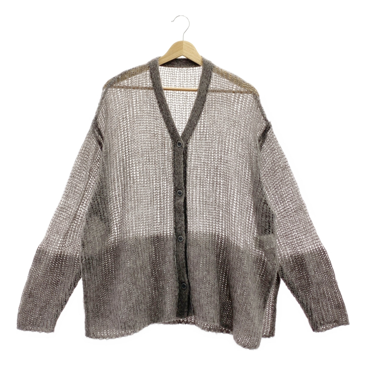 [狀況極佳] Stunning Lure | 馬海毛針織寬鬆衫 | M碼 | 灰色 | 女款