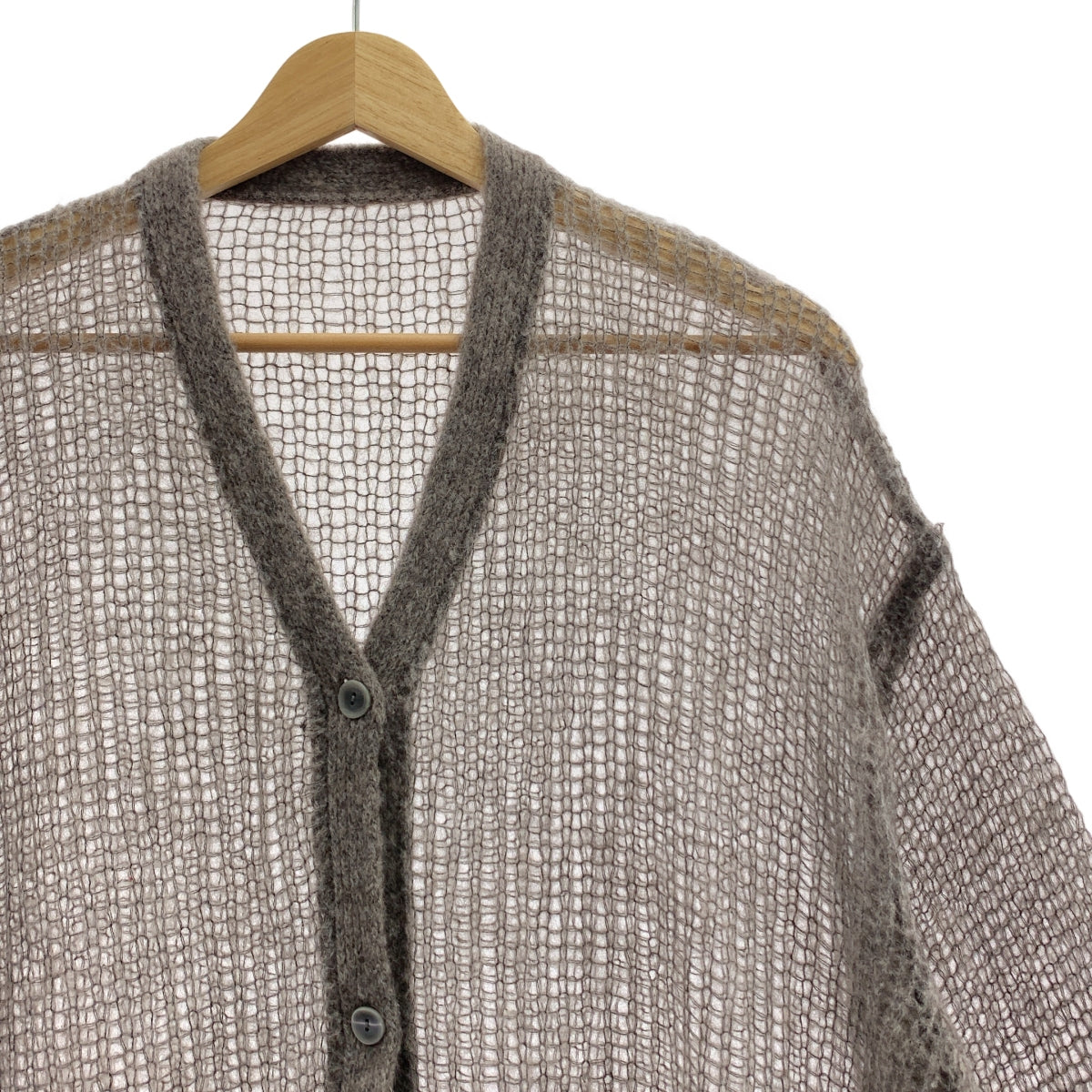 [狀況極佳] Stunning Lure | 馬海毛針織寬鬆衫 | M碼 | 灰色 | 女款