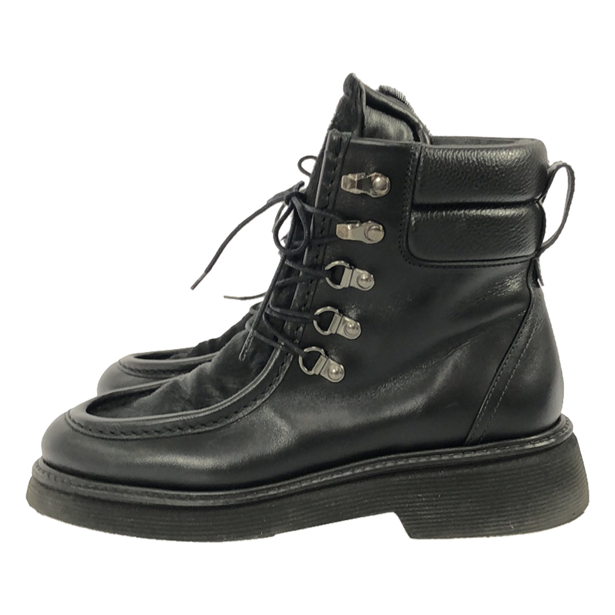 Pertini | 2022AW | Noble Lace-Up Boots | 37 | Black | Women's