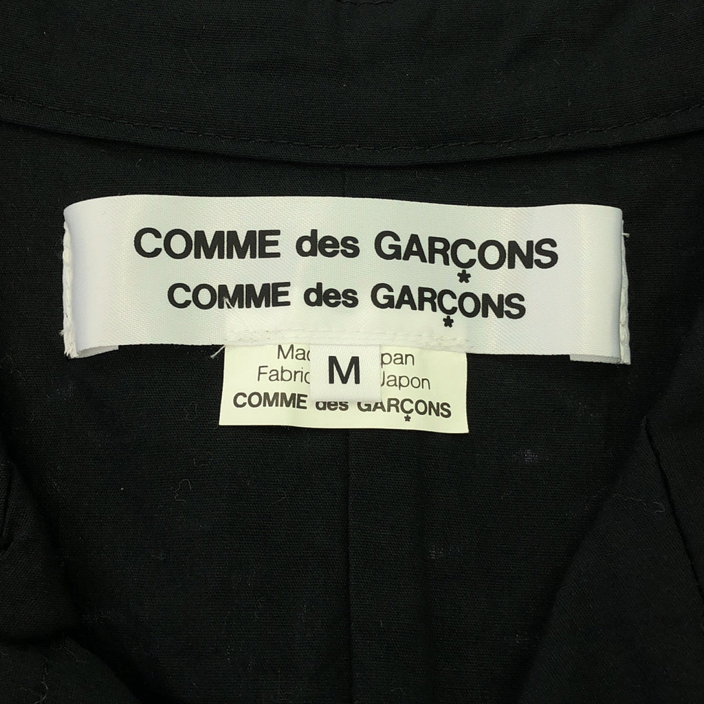 COMME des GARCONS COMME des GARCONS / 콤콤 | 2010SS | 펀칭 컷 워크 레이스 싱글 코트 | M | 블랙 | 여성