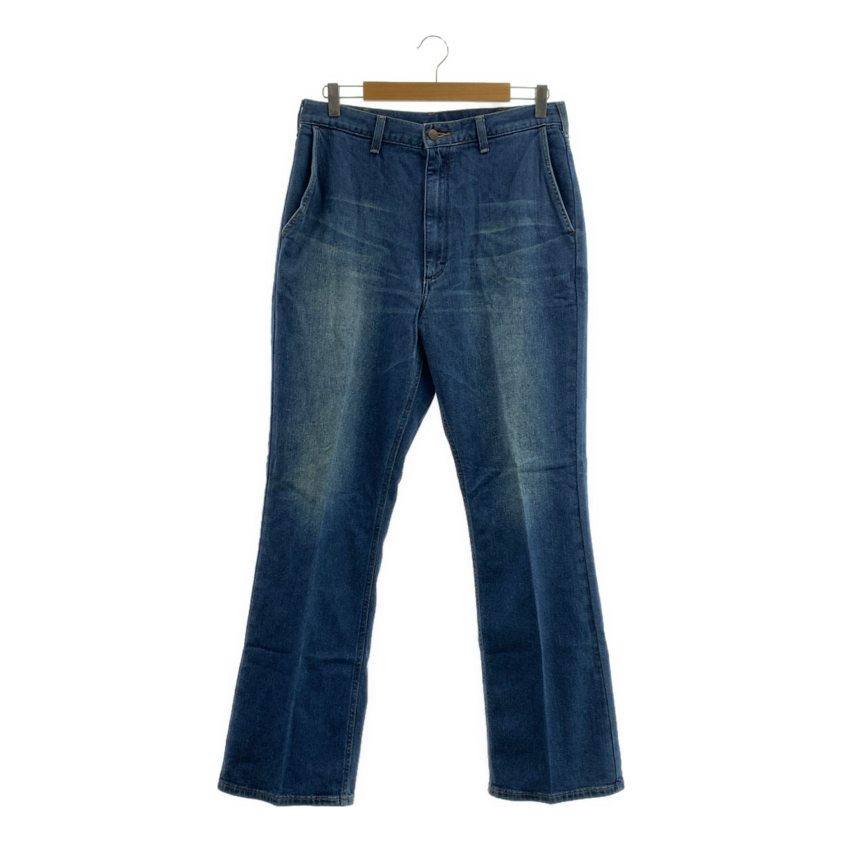 N.HOOLYWOOD / 엔 할리우드 | × WRANGLER / 랭글러 COMPILE WRANCHER / 컴파일 로고 데님 플레어 슬랙스 팬츠 | 40 | 남성