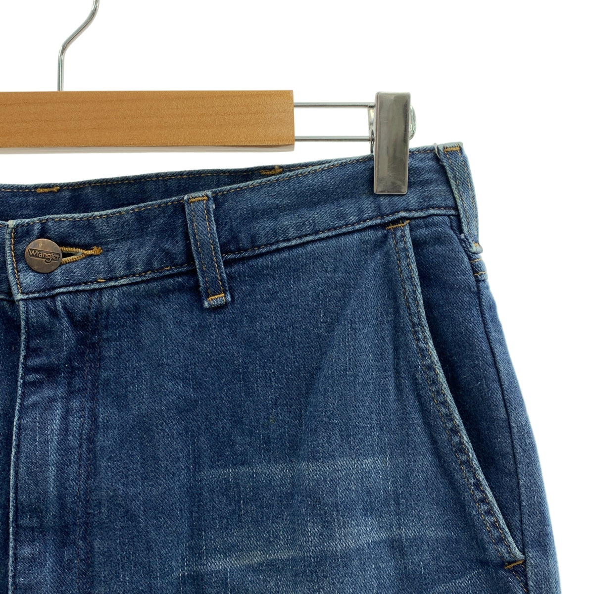 N.HOOLYWOOD / 엔 할리우드 | × WRANGLER / 랭글러 COMPILE WRANCHER / 컴파일 로고 데님 플레어 슬랙스 팬츠 | 40 | 남성