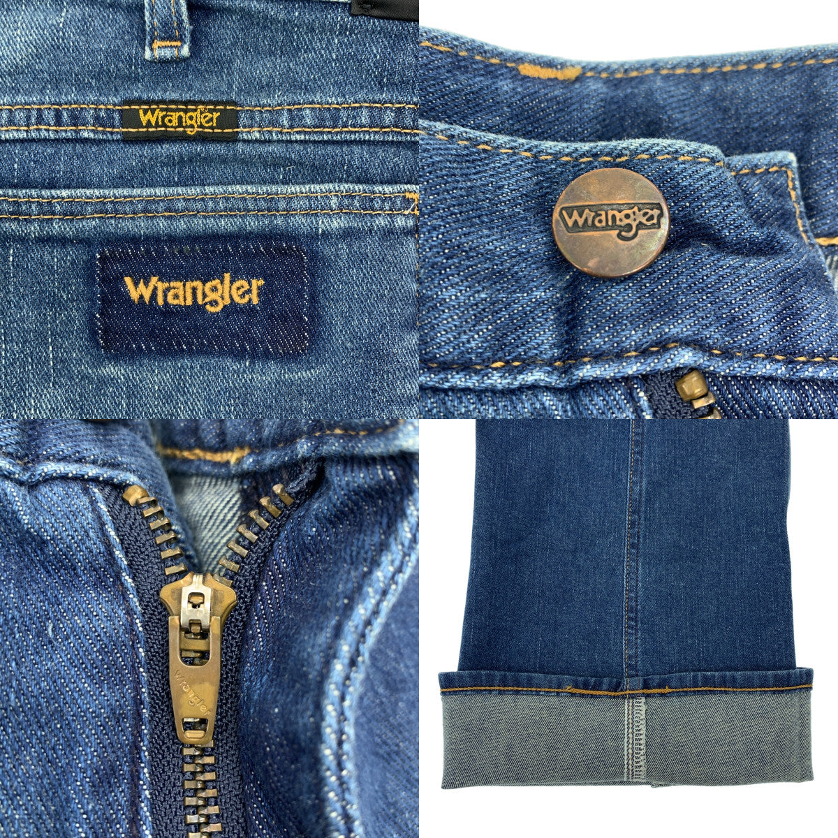 N.HOOLYWOOD / 엔 할리우드 | × WRANGLER / 랭글러 COMPILE WRANCHER / 컴파일 로고 데님 플레어 슬랙스 팬츠 | 40 | 남성