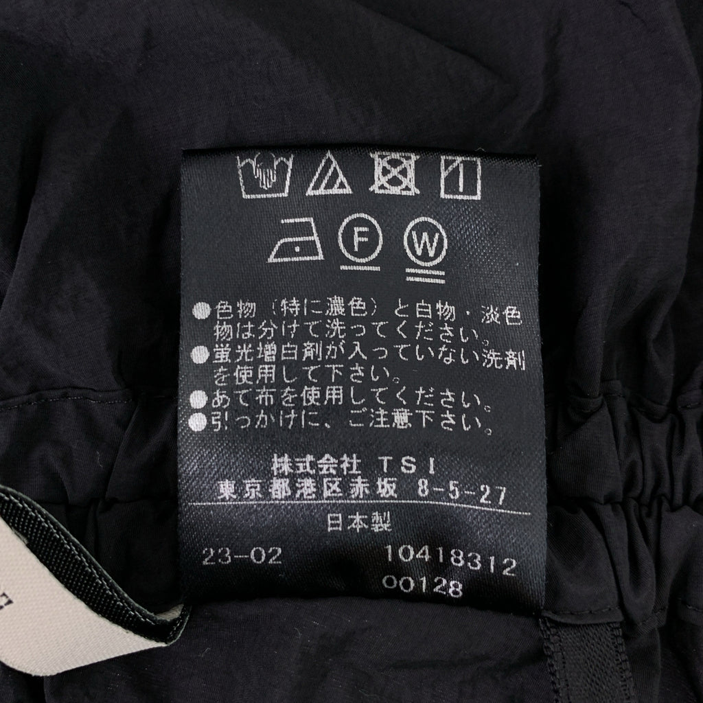 LE PHIL / 루피루 | 볼륨 슬리브 로고 버튼 게더 셔츠 블라우스 | F | 여성