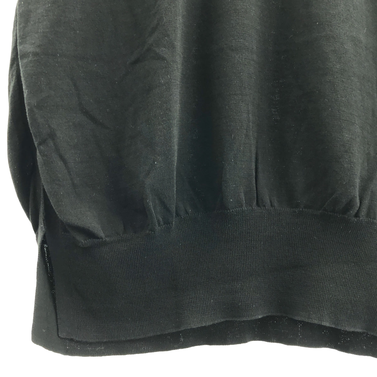 BLAMINK / 38 ニット ウールカシミヤ5Gクルーネックロングスリーブニット セーター