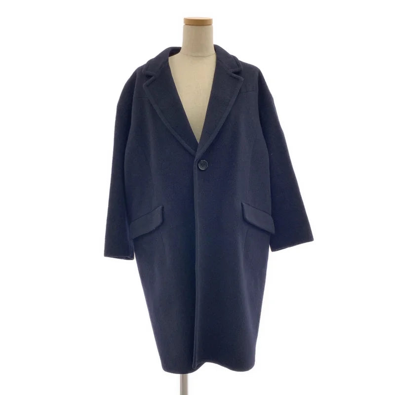 tricot COMME des GARCONS / tricot COMME des GARCONS | 2014AW | 羊毛單排扣大衣 / 滿版圓點內襯 | M | 女款