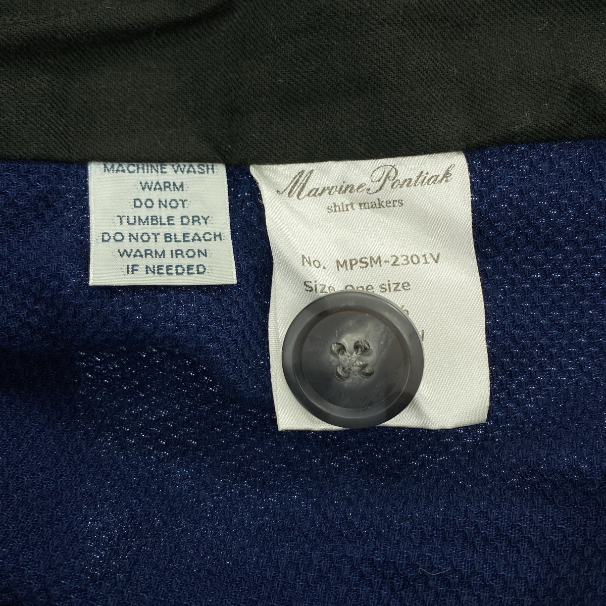 Marvine Pontiak Shirt Makers / マービンポンティアック | オーバーシルエット ジレ ベスト | one size | メンズ