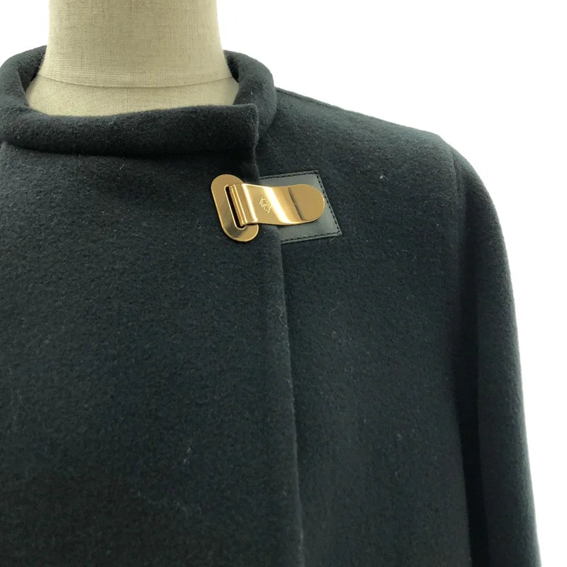 HERMES / エルメス | 2014AW | ダブルフェイス カシミア ショートコート | 34 | レディース