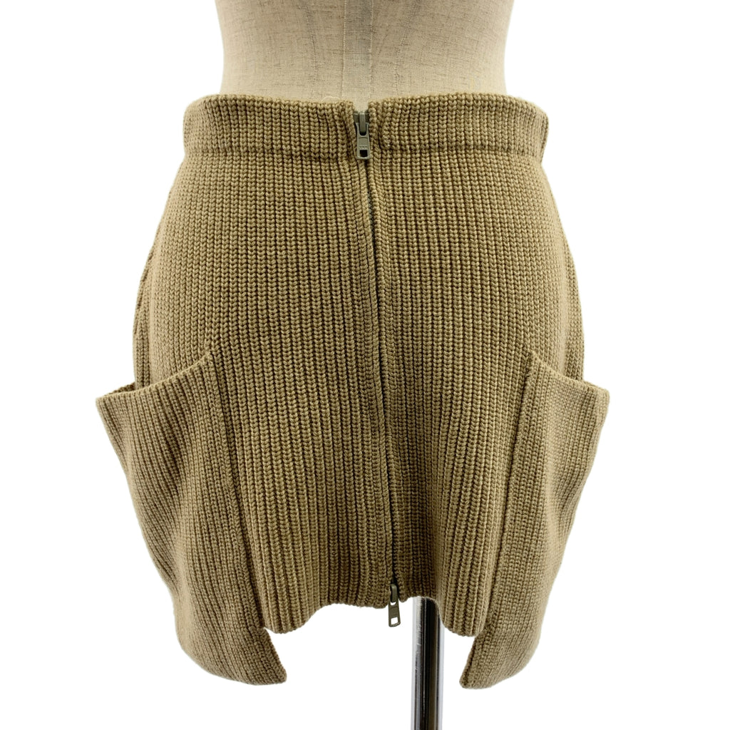 ETRE TOKYO | 雙拉鍊針織迷你裙 | S碼 | 女款