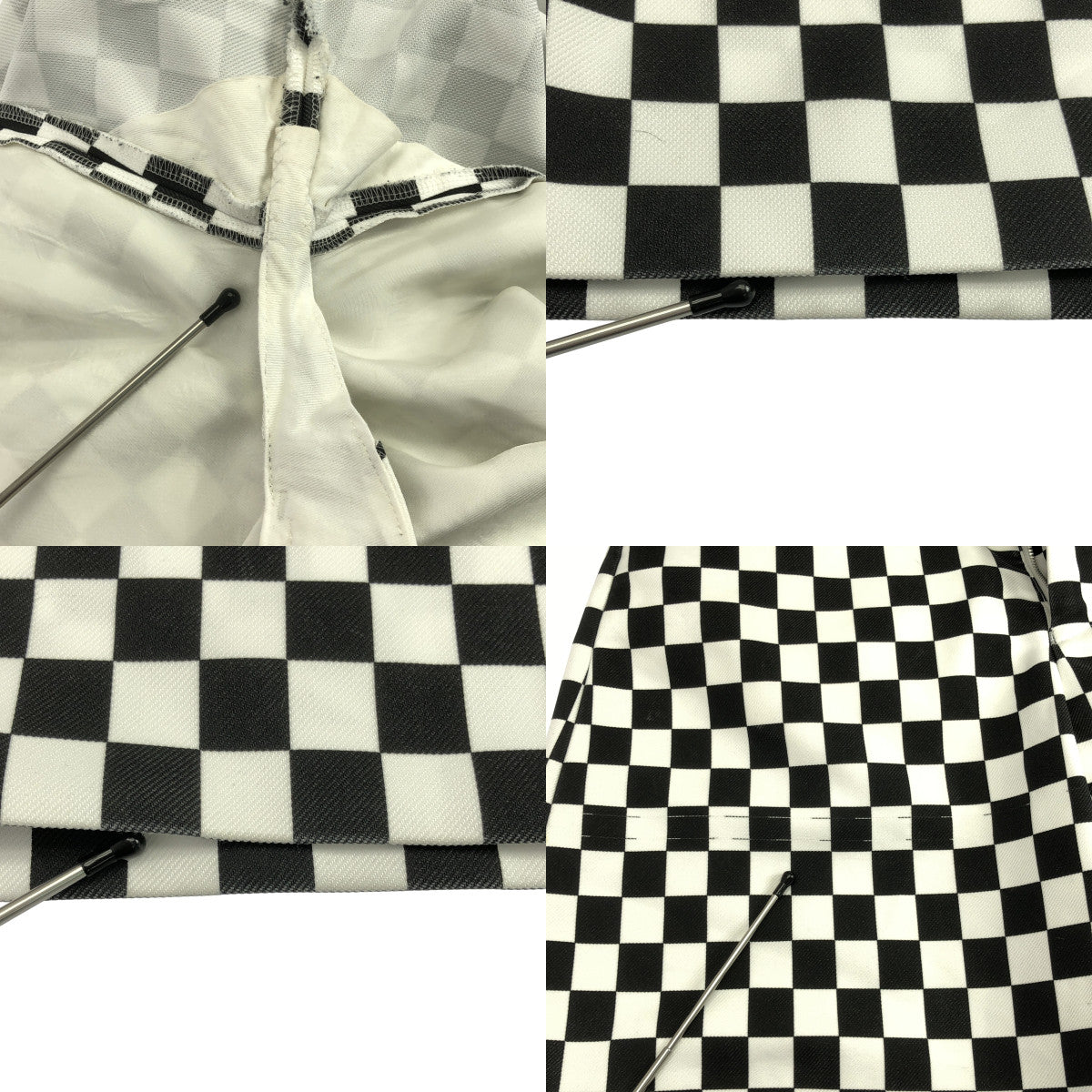 COMME des GARÇONS HOMME PLUS | 2018 秋冬 |聚酯格紋燈籠褲 | S 號 |男士