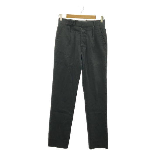 Martin Margiela | 2008AW | Kokonoe cotton blend straight pants | 44 | Black | Men's