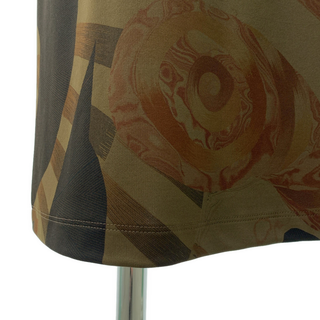 Mame Kurogouchi / マメクロゴウチ | 2023AW | Marble Print I-Line Jersey Dress マーブルプリント ドレス ワンピース | 2 | レディース