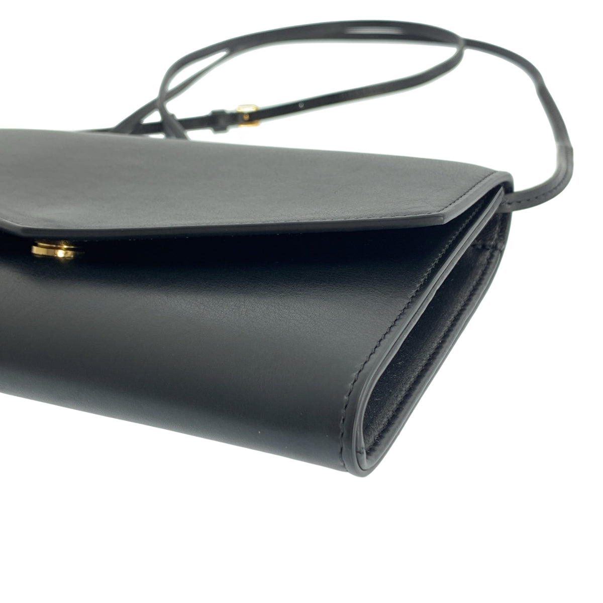 ザロウ THE ROW エンベロープ Envelope バッグ ブラック The Row | Envelope black leather | Savannahs