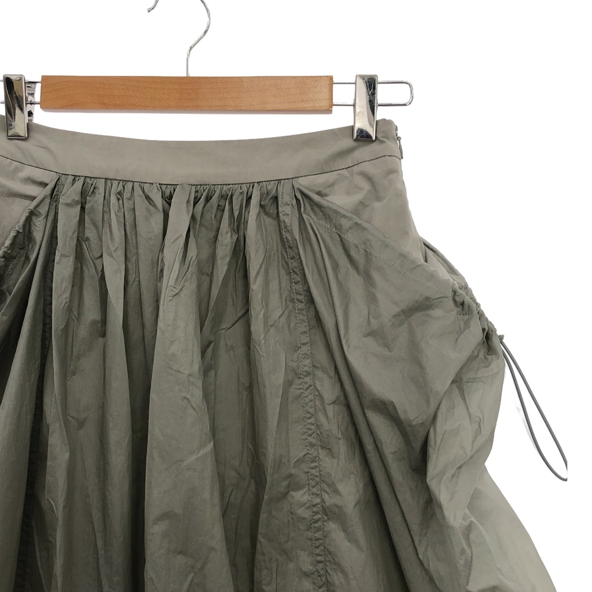 SLOBE IENA | 2024SS | AMOMENTO Layered Skirt | 0 | Gray | Women's