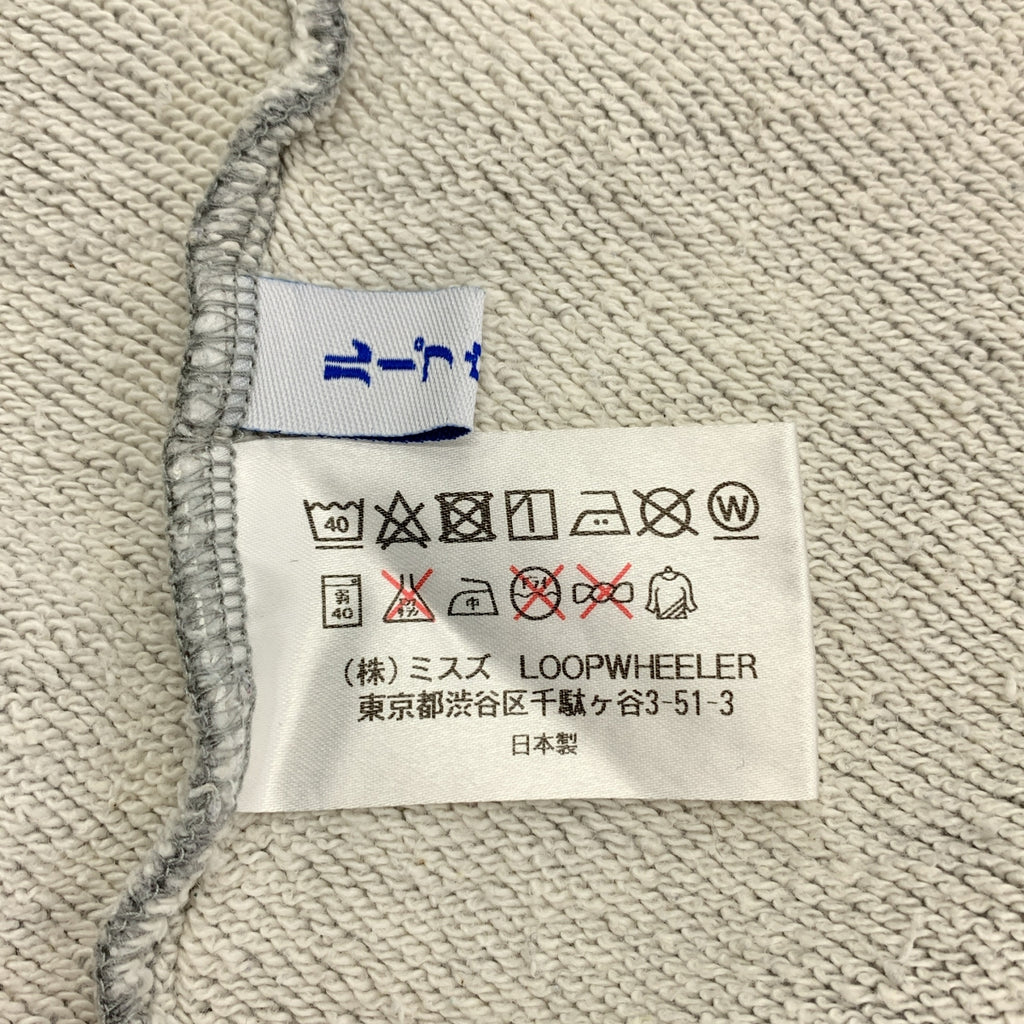 LOOPWHEELER / ループウィラー | × BEAMS PLUS / ビームスプラス スウェット トレーナー | L | グレー | メンズ