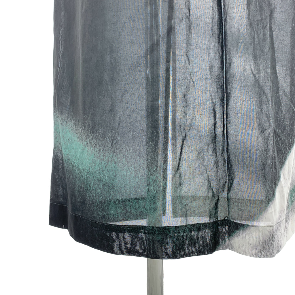 ISSEY MIYAKE / イッセイミヤケ | 2025SS | SHADOW STUDY コットン プリント スカート | 2 | レディース