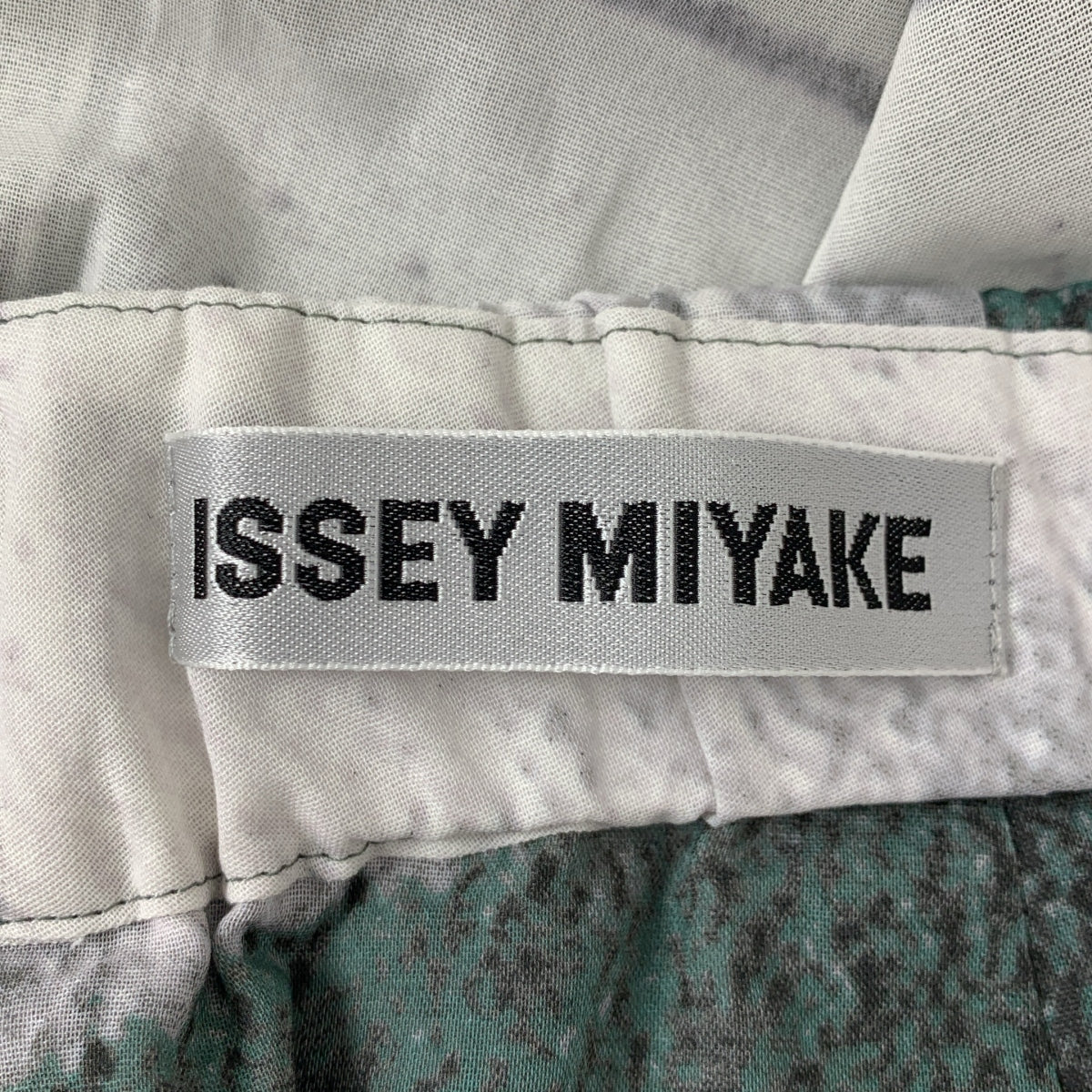 ISSEY MIYAKE / イッセイミヤケ | 2025SS | SHADOW STUDY コットン プリント スカート | 2 | レディース