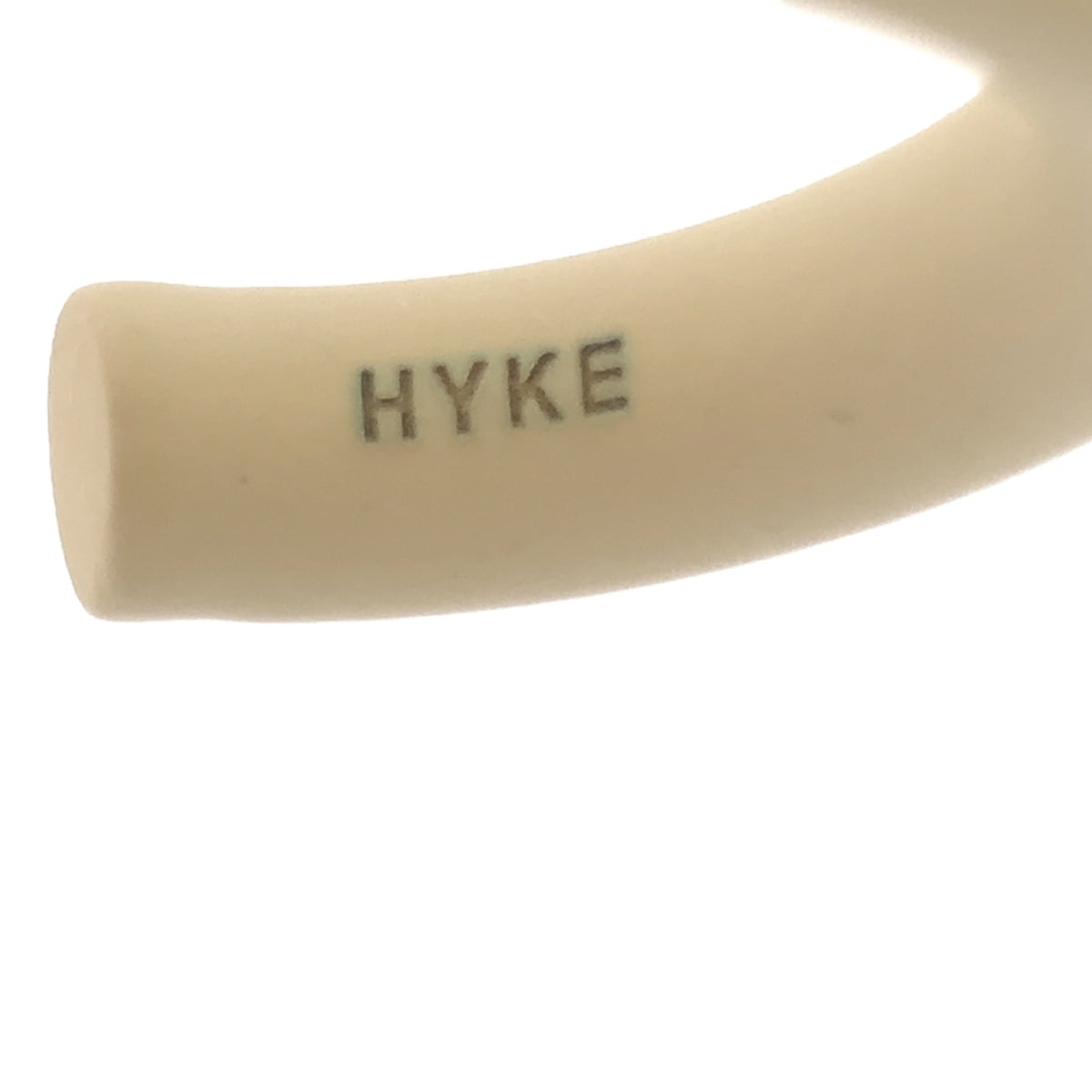 HYKE / ハイク | HOOP EARRINGS ピアス | S | ホワイト | レディース