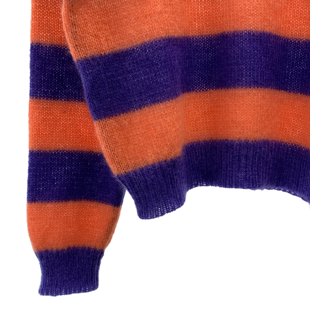 Agnes b. / 아니에스베이 | 모헤야 혼합 테두리 크루넥 니트 | 2 |