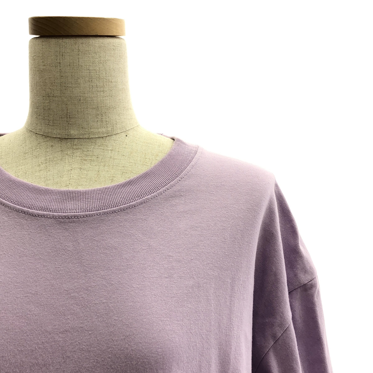 是的沒錯！ ！ | SQUARE SHAKA L/ST OP 重構拼布連身裙 | 0 |紫色 / 多色 |女性的