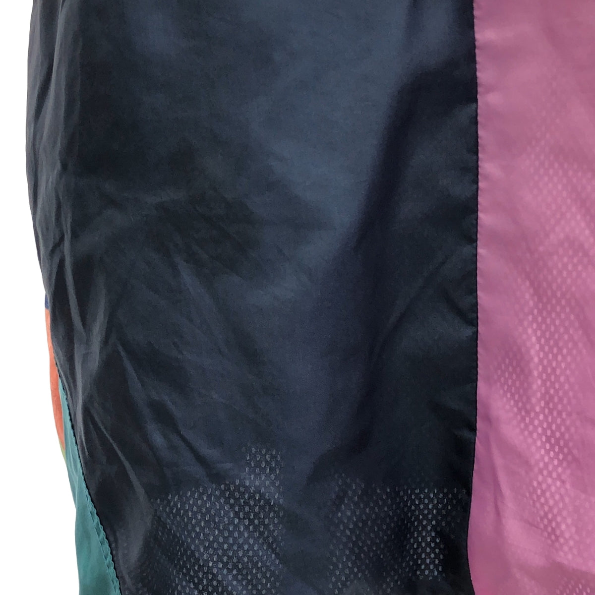 是的沒錯！ ！ | SQUARE SHAKA L/ST OP 重構拼布連身裙 | 0 |紫色 / 多色 |女性的