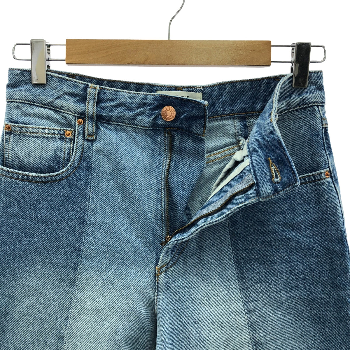 ISABEL MARANT ETOILE |重建錐形牛仔褲 | 36 |靛藍 |女性的