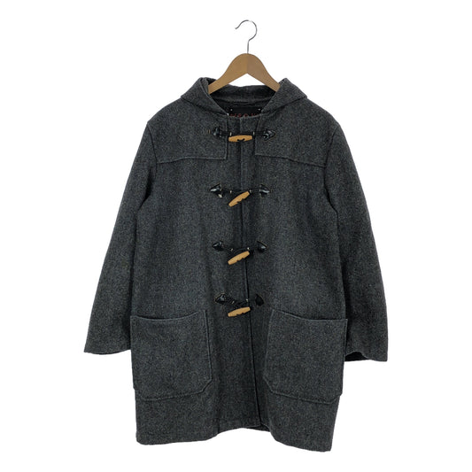 SCHOTT / Shot | Wool hooded duffle coat | 38 | Grey | Men's