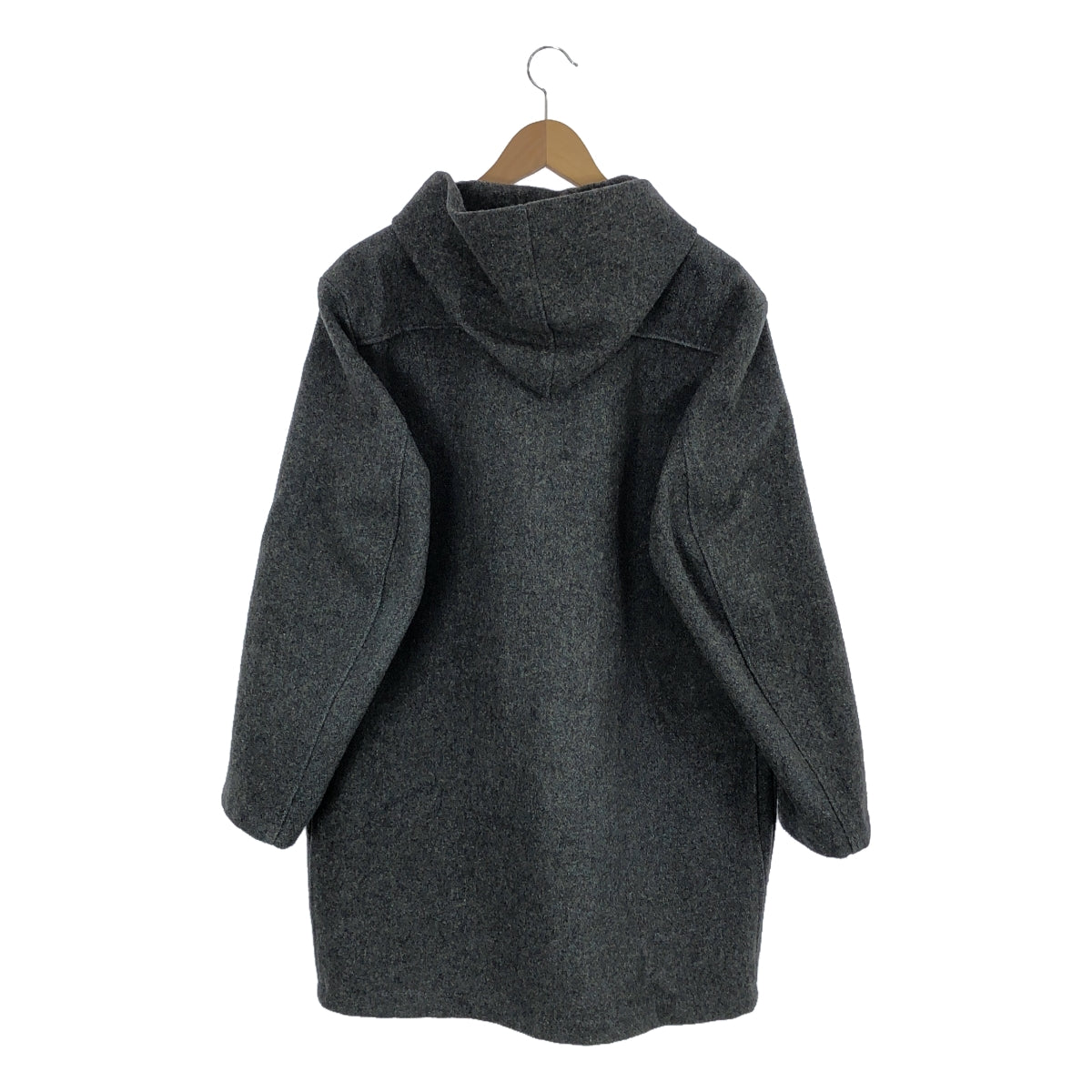 SCHOTT / Shot | Wool hooded duffle coat | 38 | Grey | Men's