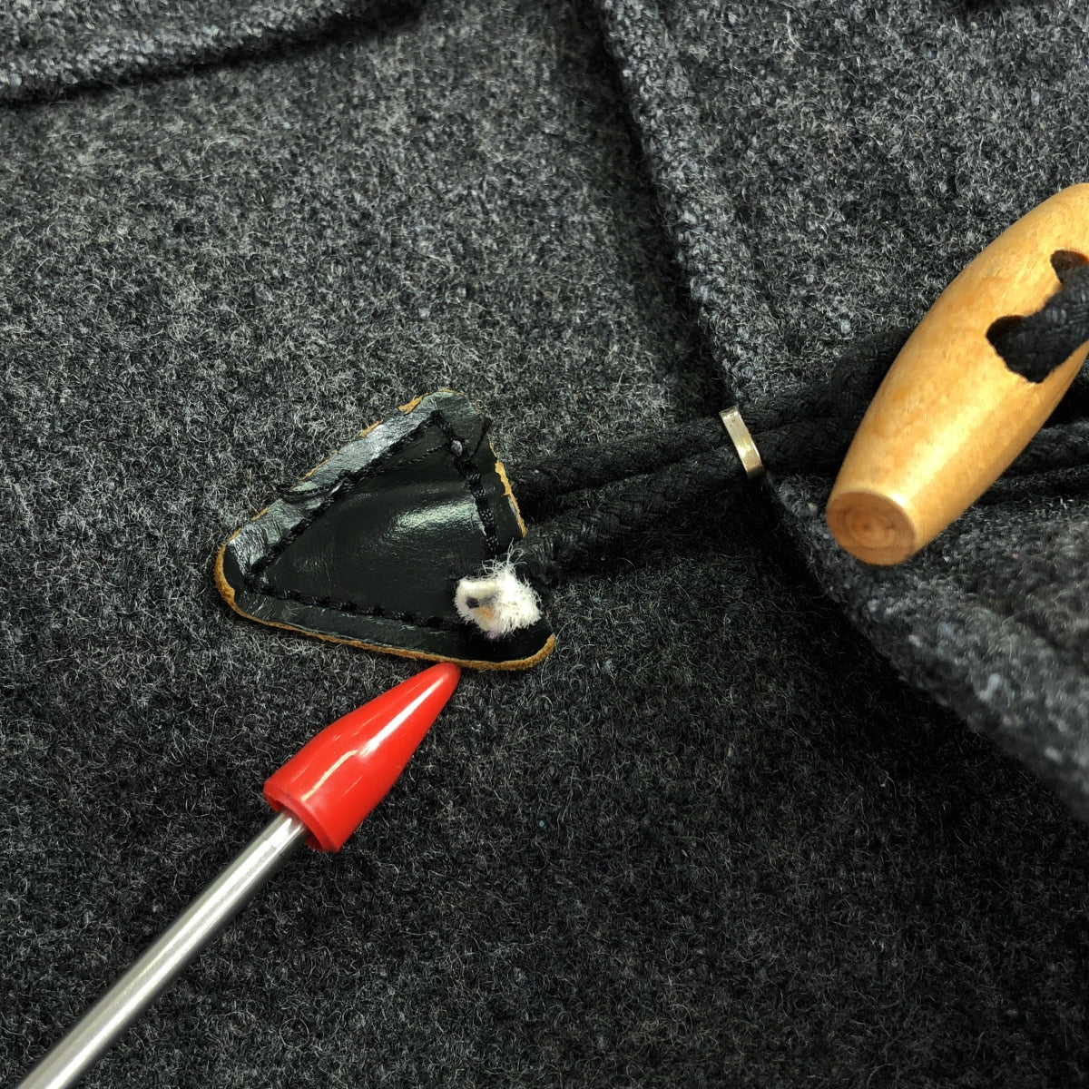 蕭特 / 鏡頭 |羊毛連帽粗呢大衣 | 38 |灰色 |男士