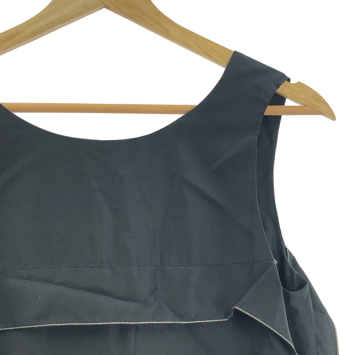 SARA LANZI | 側繫帶無袖洋裝 | XS | 黑色 | 女款