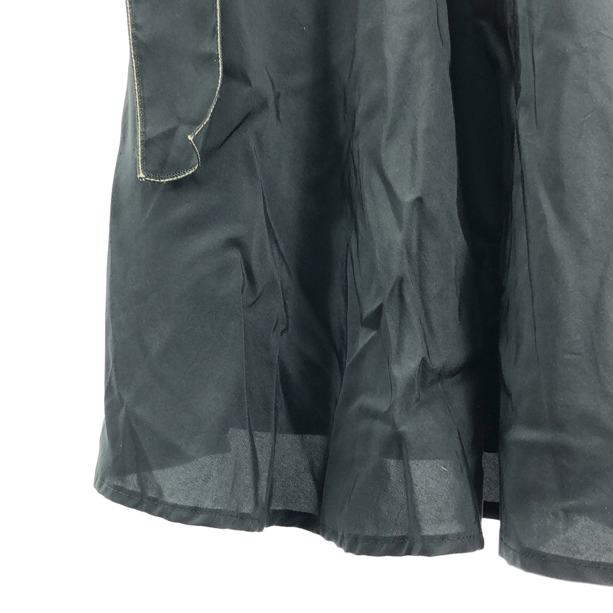 SARA LANZI | 側繫帶無袖洋裝 | XS | 黑色 | 女款