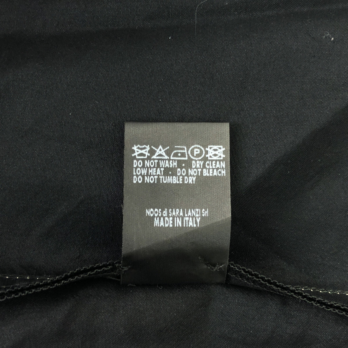 SARA LANZI / サラランズィ | サイドリボン ノースリーブ ワンピース | XS | ブラック | レディース