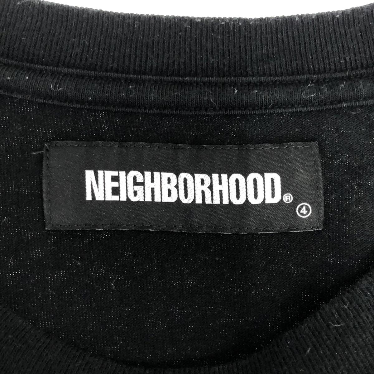 NEIGHBOR HOOD / 네이버 후드 | CLASSIC C-CREW.SS 로고 자수 클래식 크루넥 ​​T셔츠 | L | 맨즈