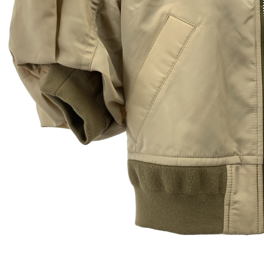 sacai | 尼龍斜紋布飛行員夾克 | 1 碼 | 女款