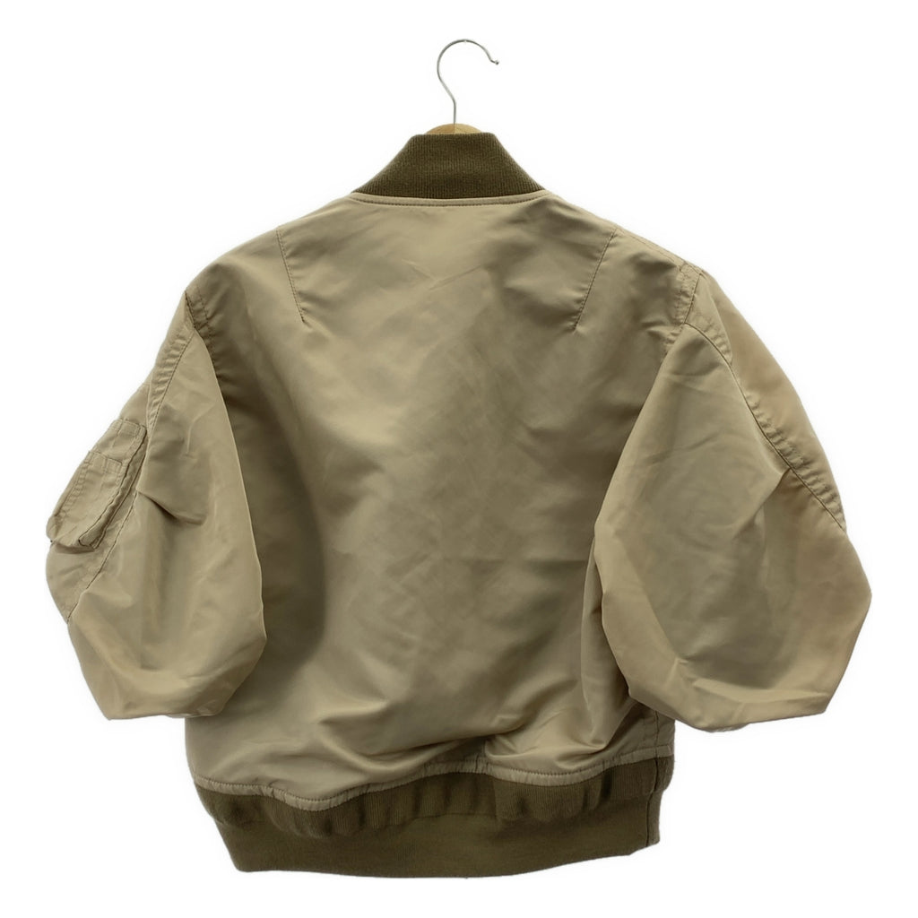 sacai | 尼龍斜紋布飛行員夾克 | 1 碼 | 女款