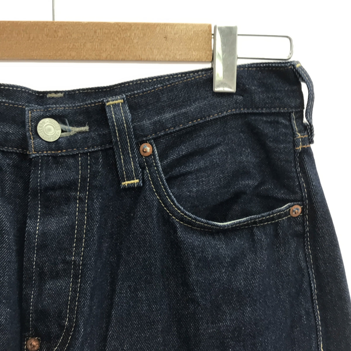 【美品】  LEVI'S VINTAGE CLOTHING LVC / リーバイスヴィンテージクロージング | 1937年モデル / 501XX ジーンズ オーガニックコットン デニム ジーパン パンツ | 32 | インディゴ | メンズ