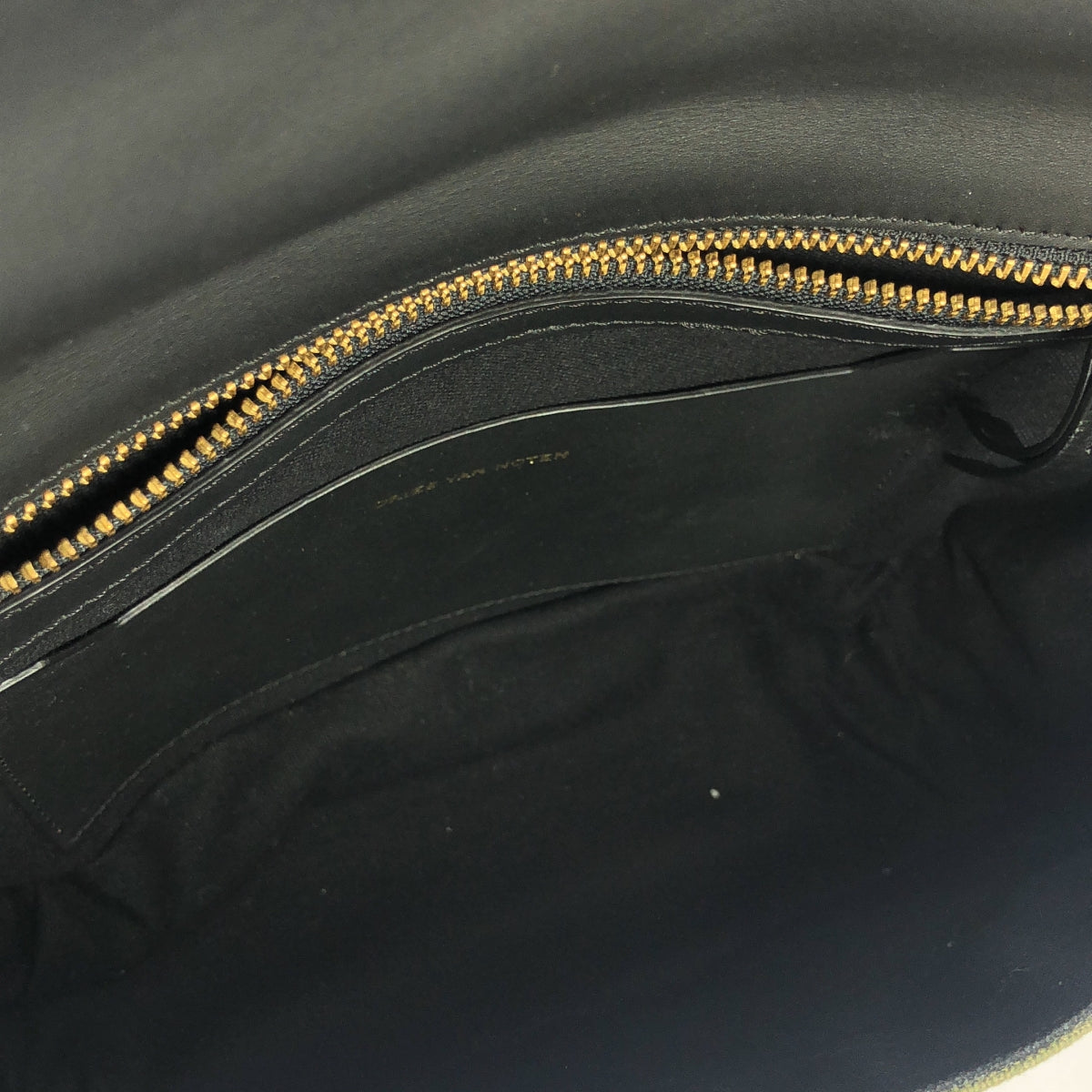 德賴斯·範諾頓 |帆布斜背包 |卡其色 |男士