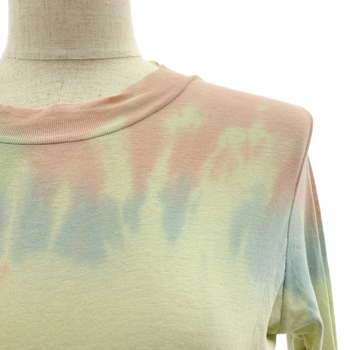 AURALEE / 오라리 | 코튼 시어 타이 다이 크루넥 컷소우 | 1 | 여성