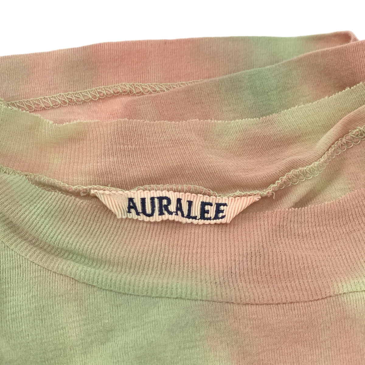 AURALEE / 오라리 | 코튼 시어 타이 다이 크루넥 컷소우 | 1 | 여성