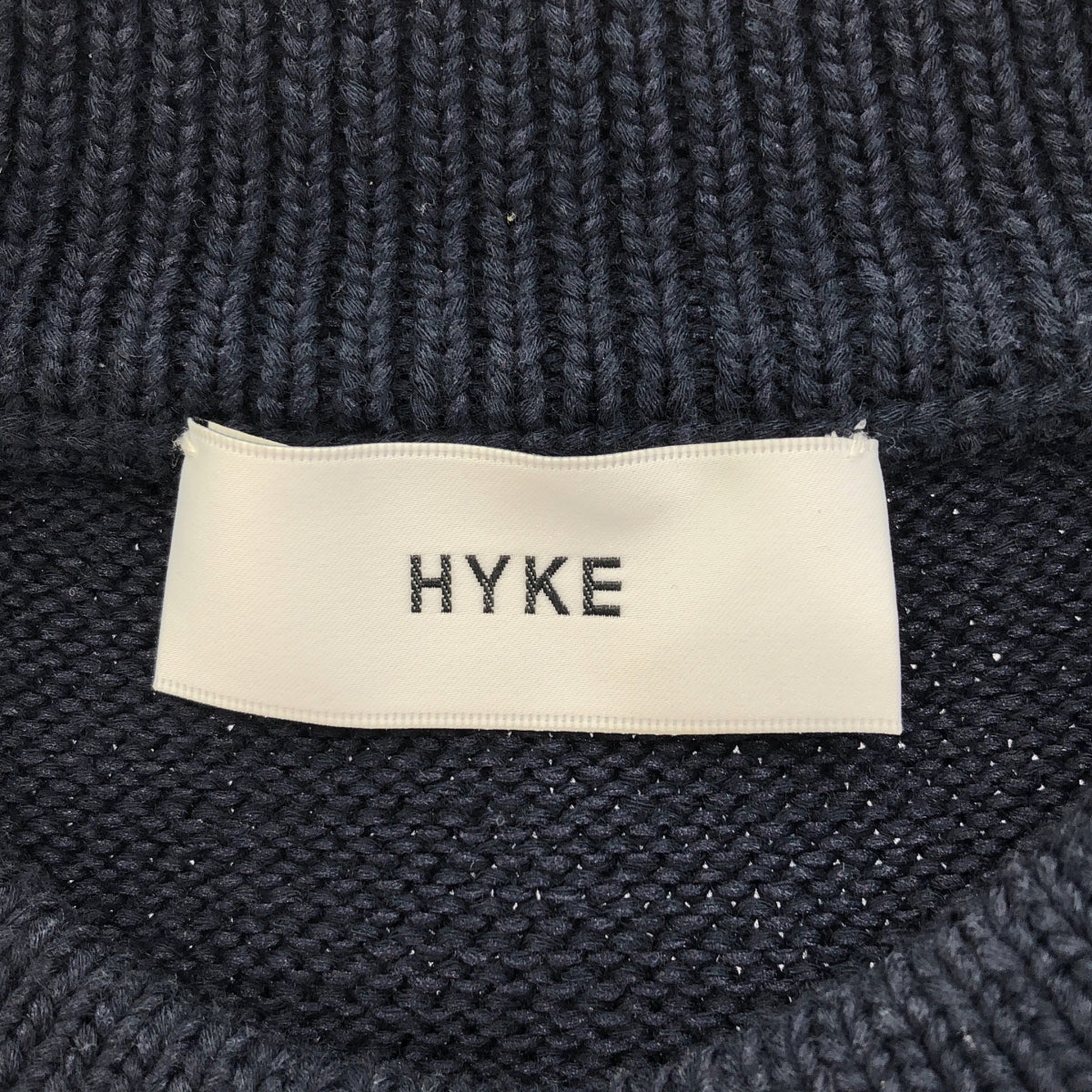 HYKE / Hike | STRIPED SWEATER CROPPED TOP knit vest |