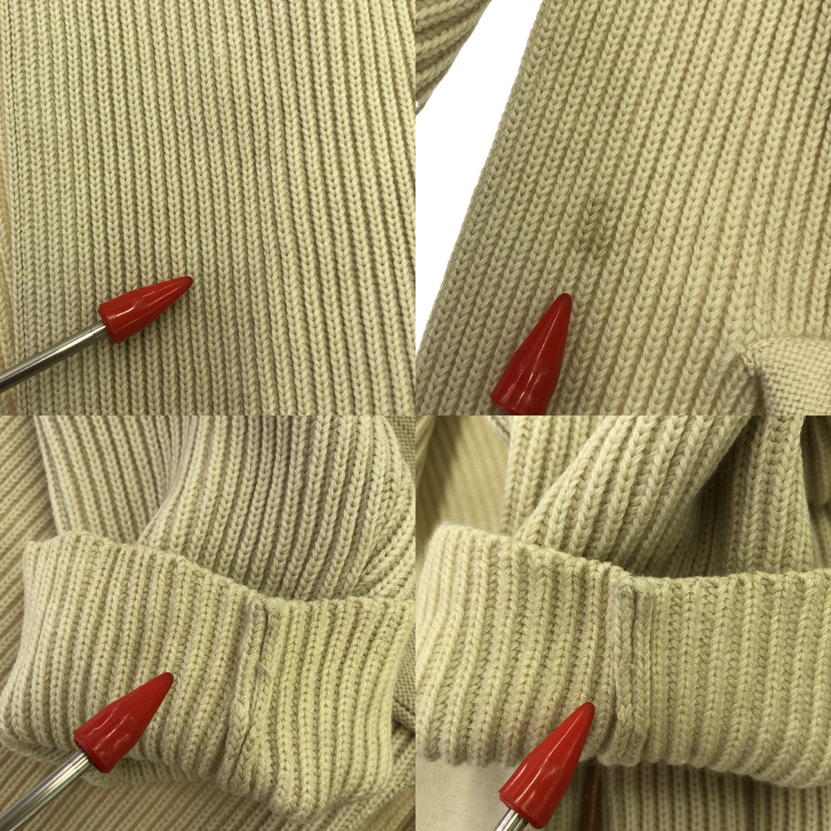 AURALEE / 오라리 | Long Rib Knit Cardigan 롱 리브 니트 카디건 | 0 | 아이보리 | 여성