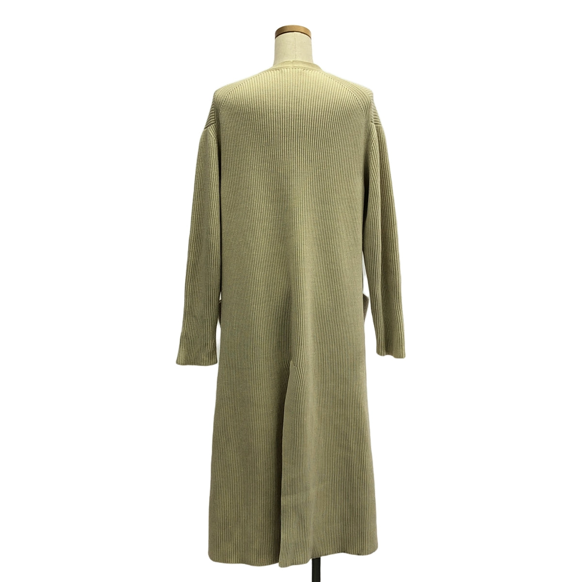 AURALEE / 오라리 | Long Rib Knit Cardigan 롱 리브 니트 카디건 | 0 | 아이보리 | 여성