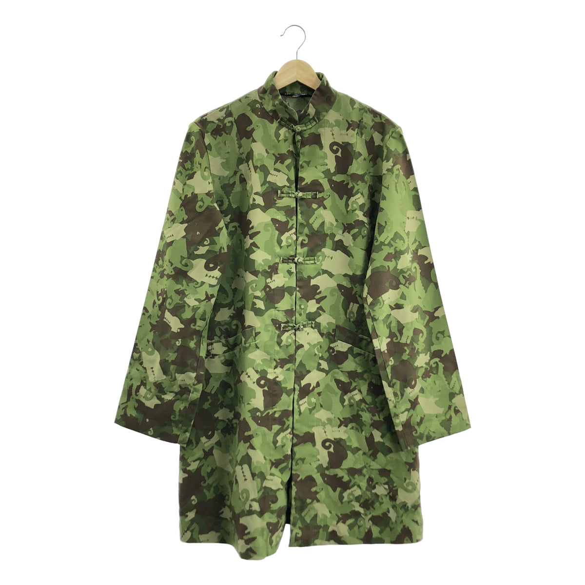 BLACK COMME des GARCONS / 블랙콤 데 갤슨 | 2014AW | 위장 차이나 코트 | M | 멀티 컬러 | 남성