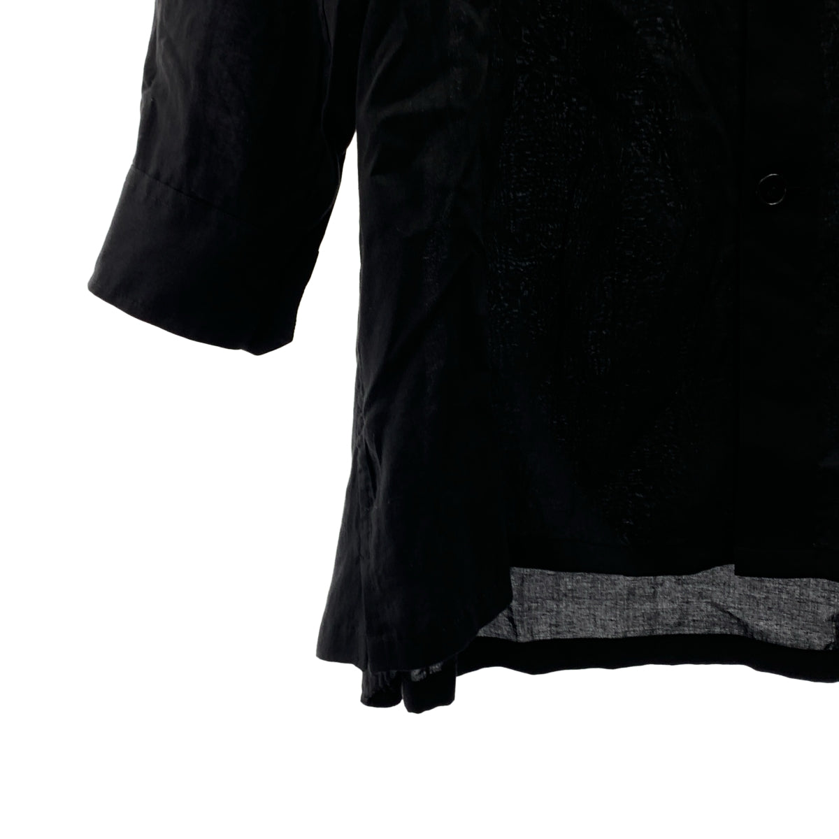 YOHJI YAMAMOTO POUR HOMME / 요우지야마 모토 풀 옴므 | 레이온 롱 셔츠 | 2 | 남성