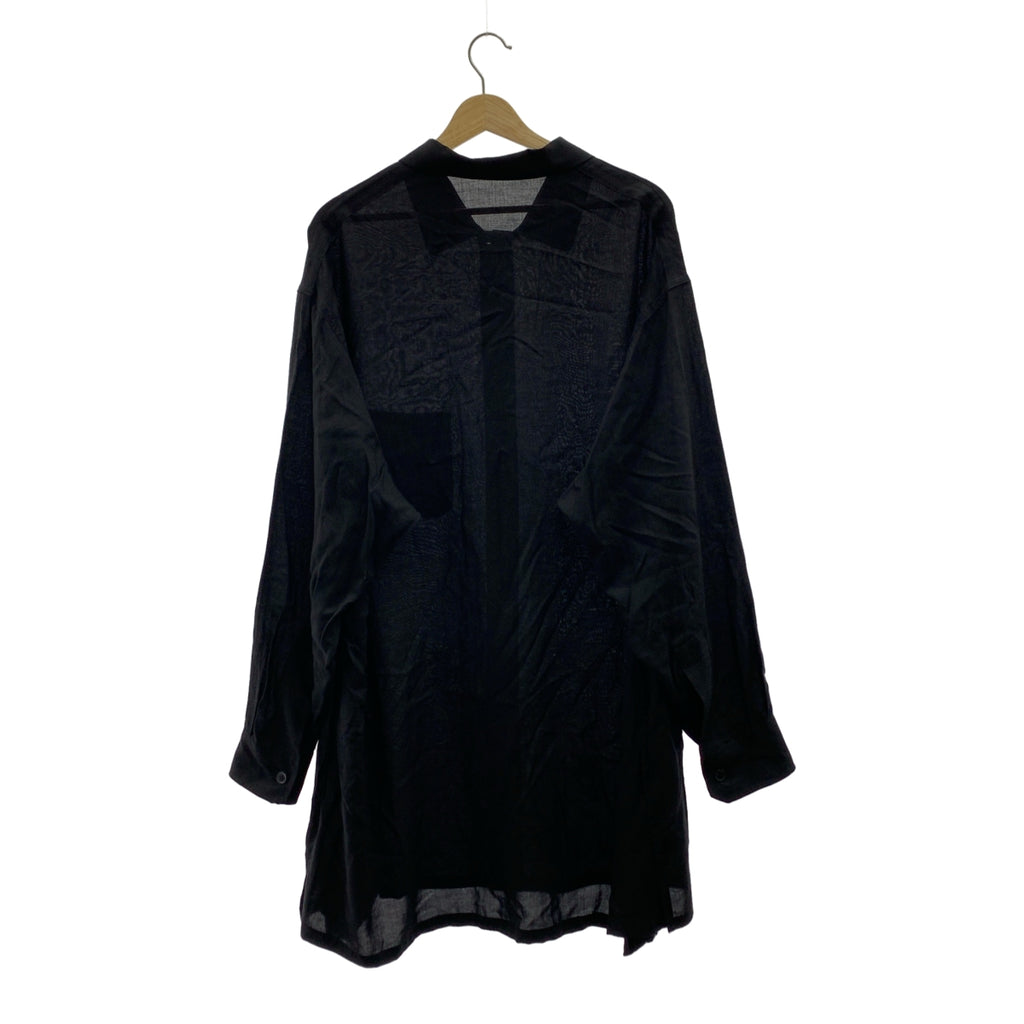 YOHJI YAMAMOTO POUR HOMME / 요우지야마 모토 풀 옴므 | 레이온 롱 셔츠 | 2 | 남성