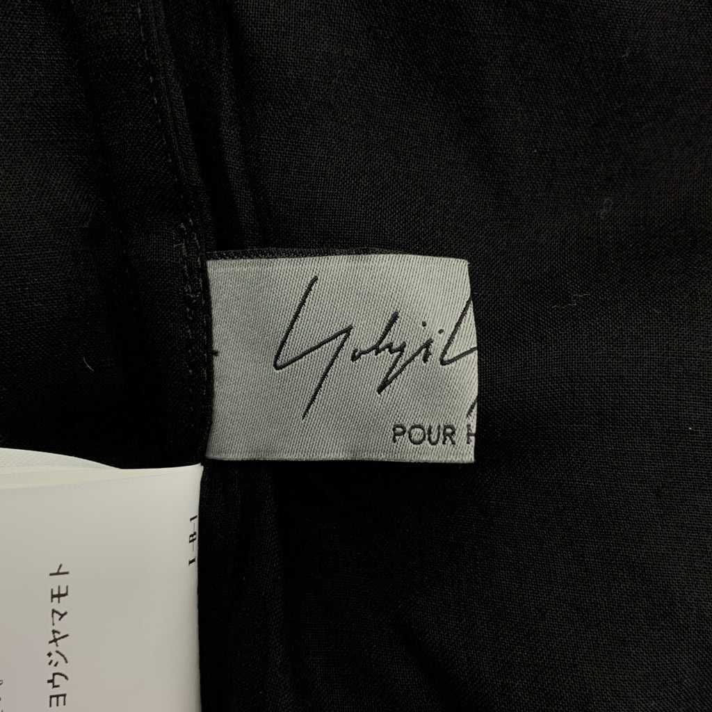 YOHJI YAMAMOTO POUR HOMME / 요우지야마 모토 풀 옴므 | 레이온 롱 셔츠 | 2 | 남성